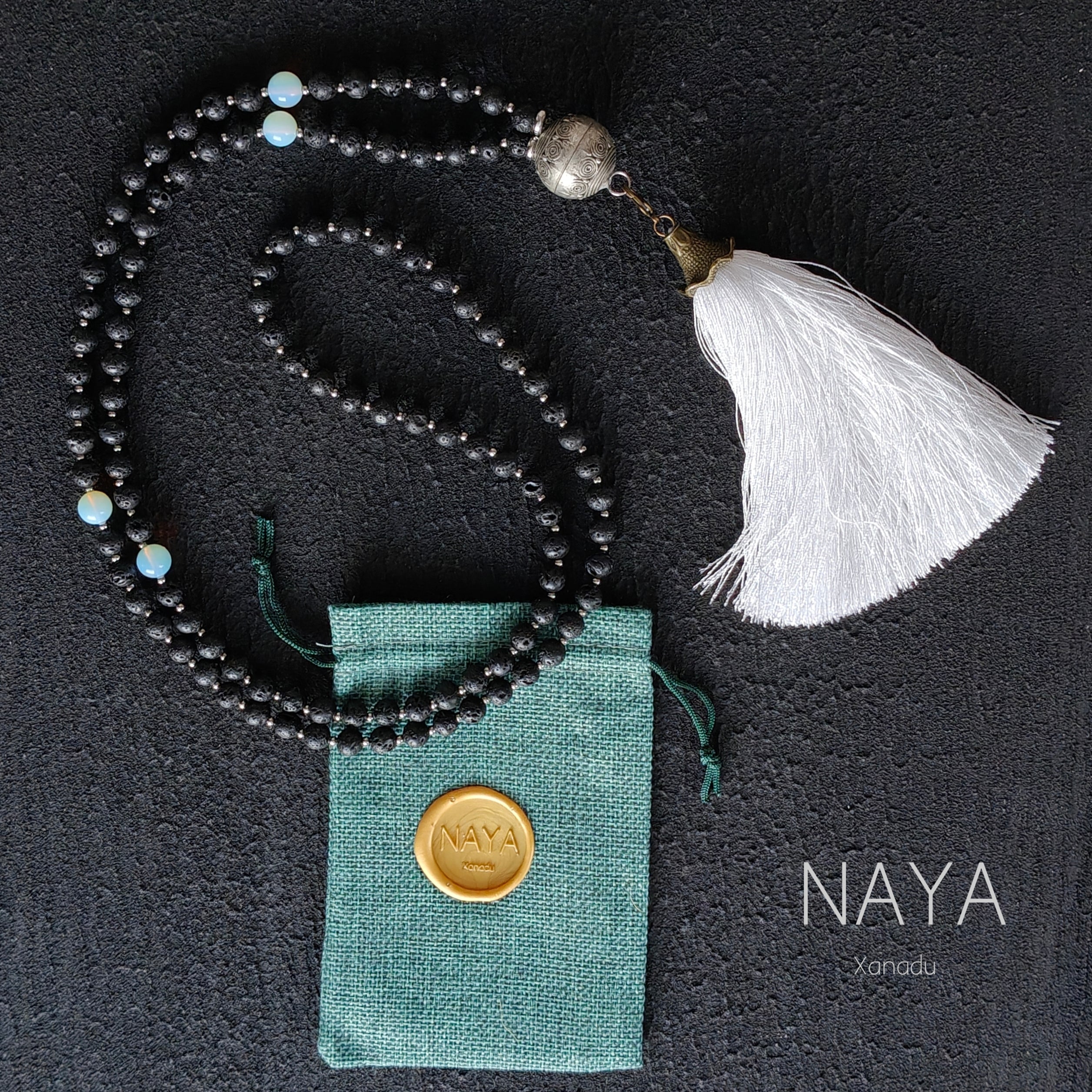 Halsketting White Pearl