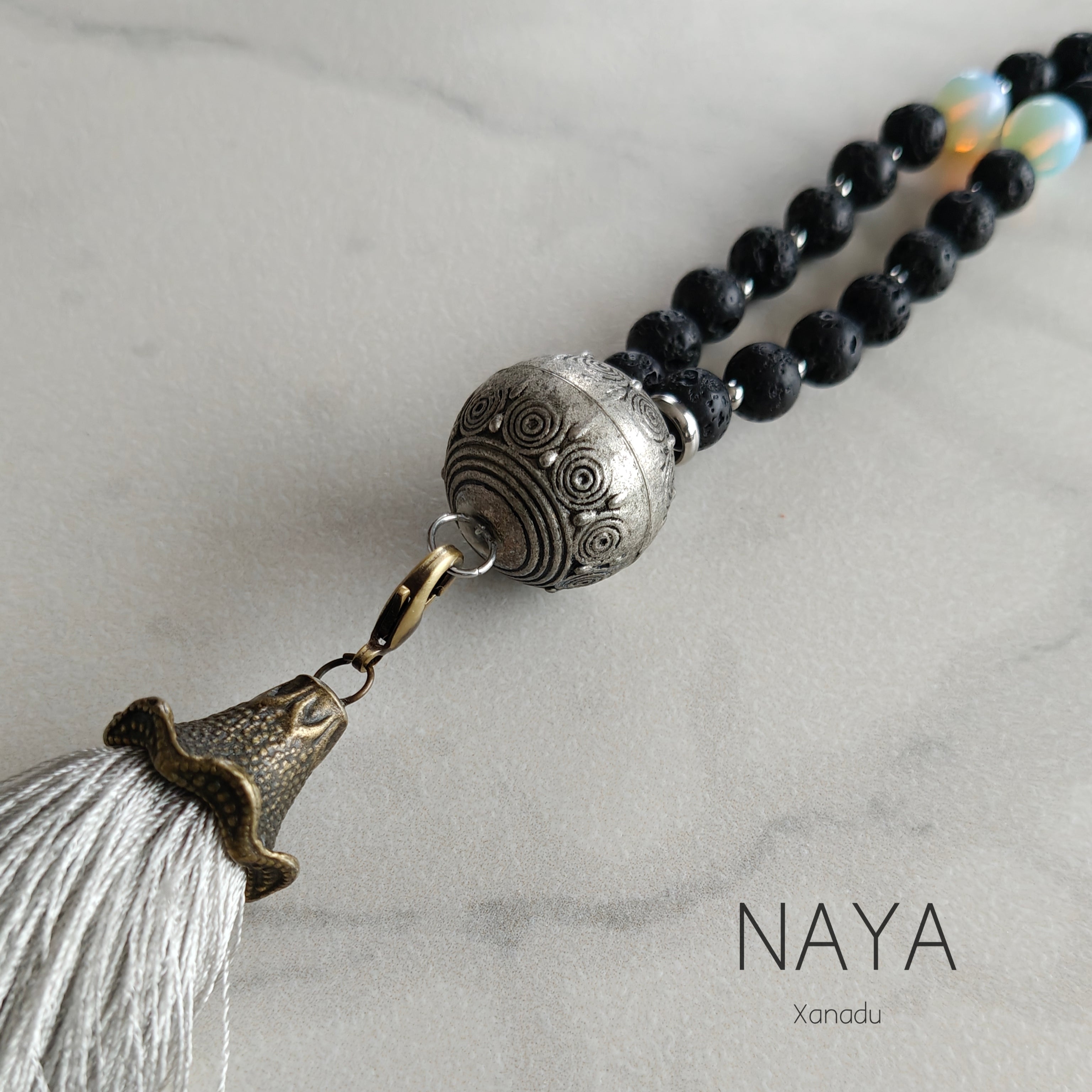 Halsketting White Pearl