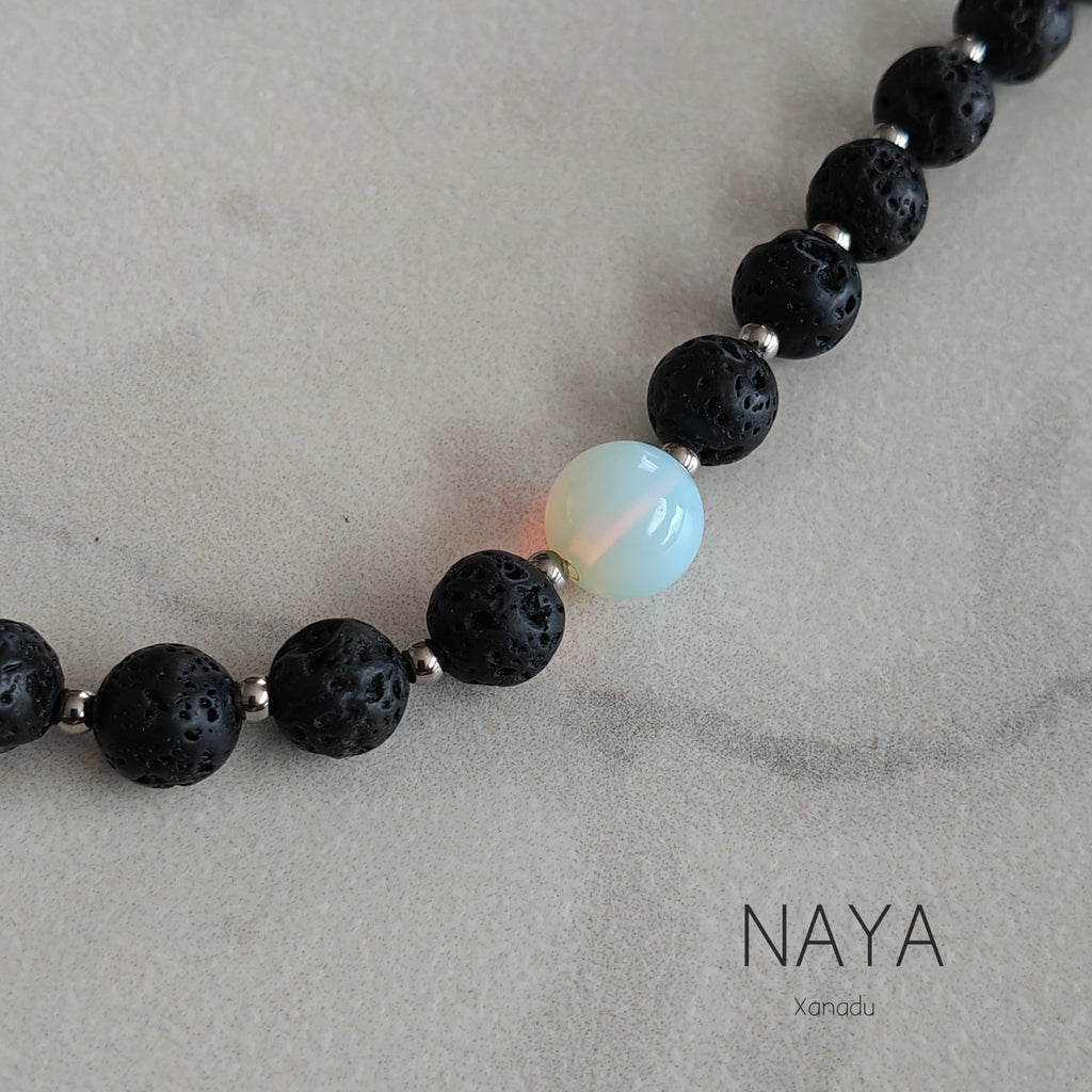 Halsketting White Pearl