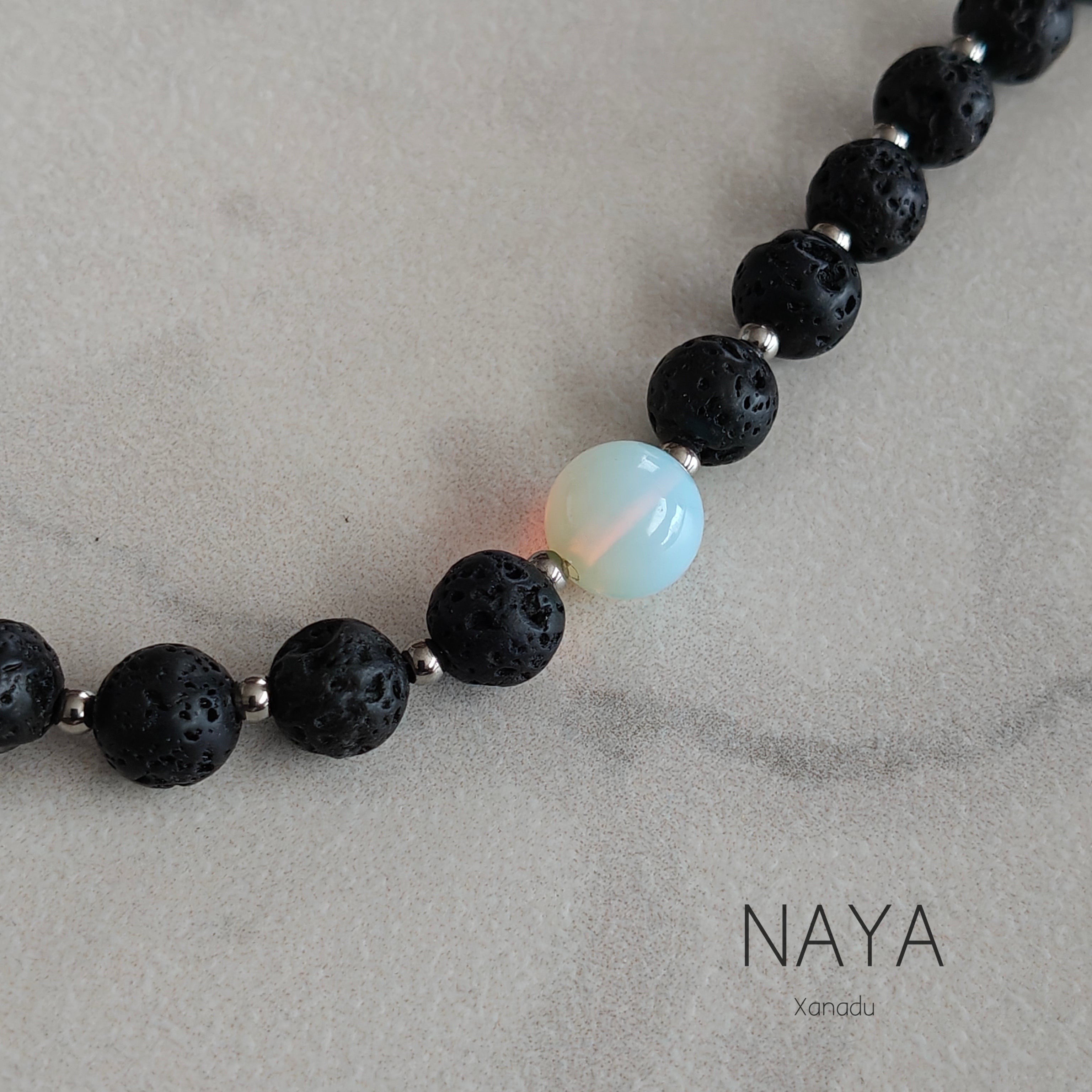 Halsketting White Pearl