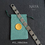 Gehamerde schouder riemen