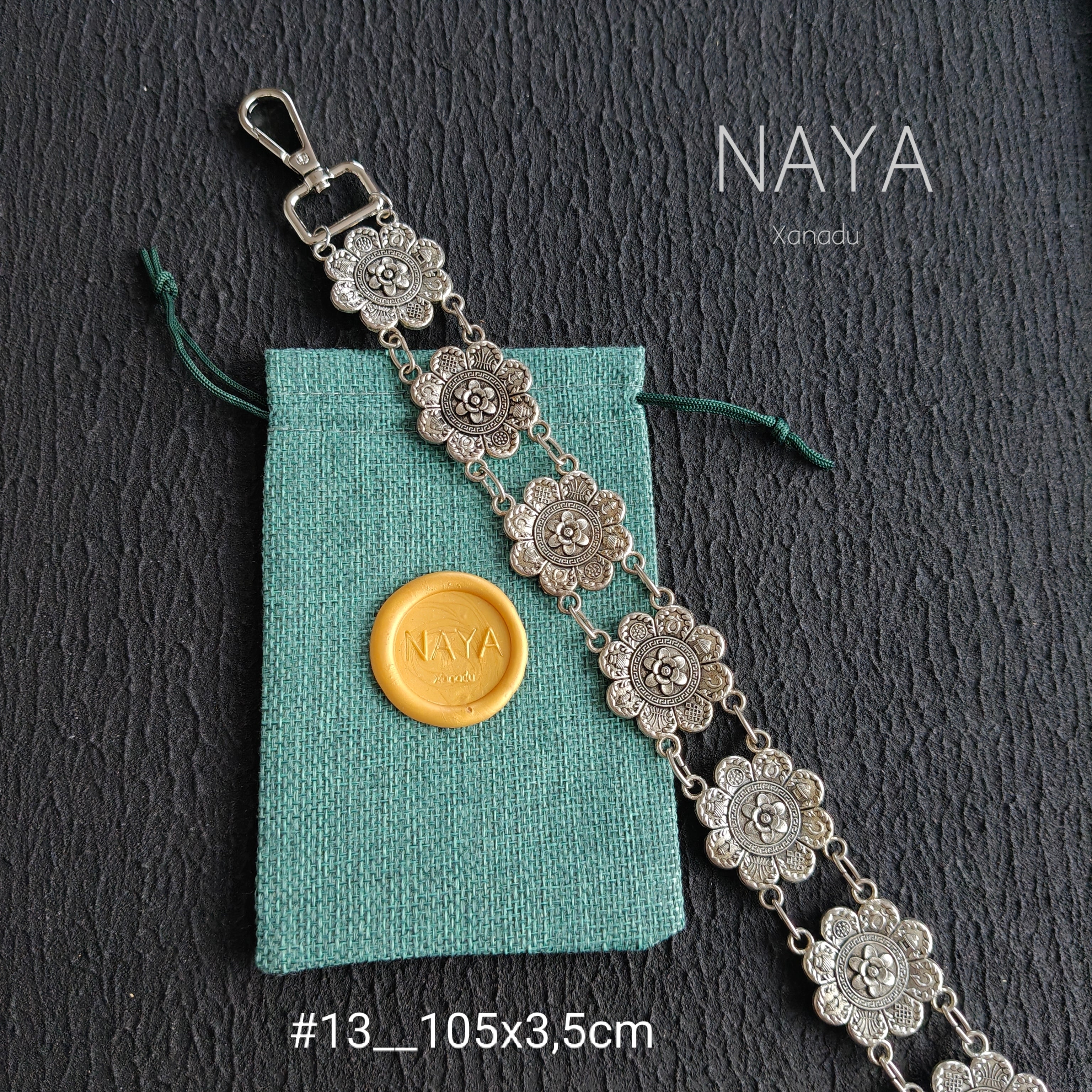 Gehamerde schouder riemen