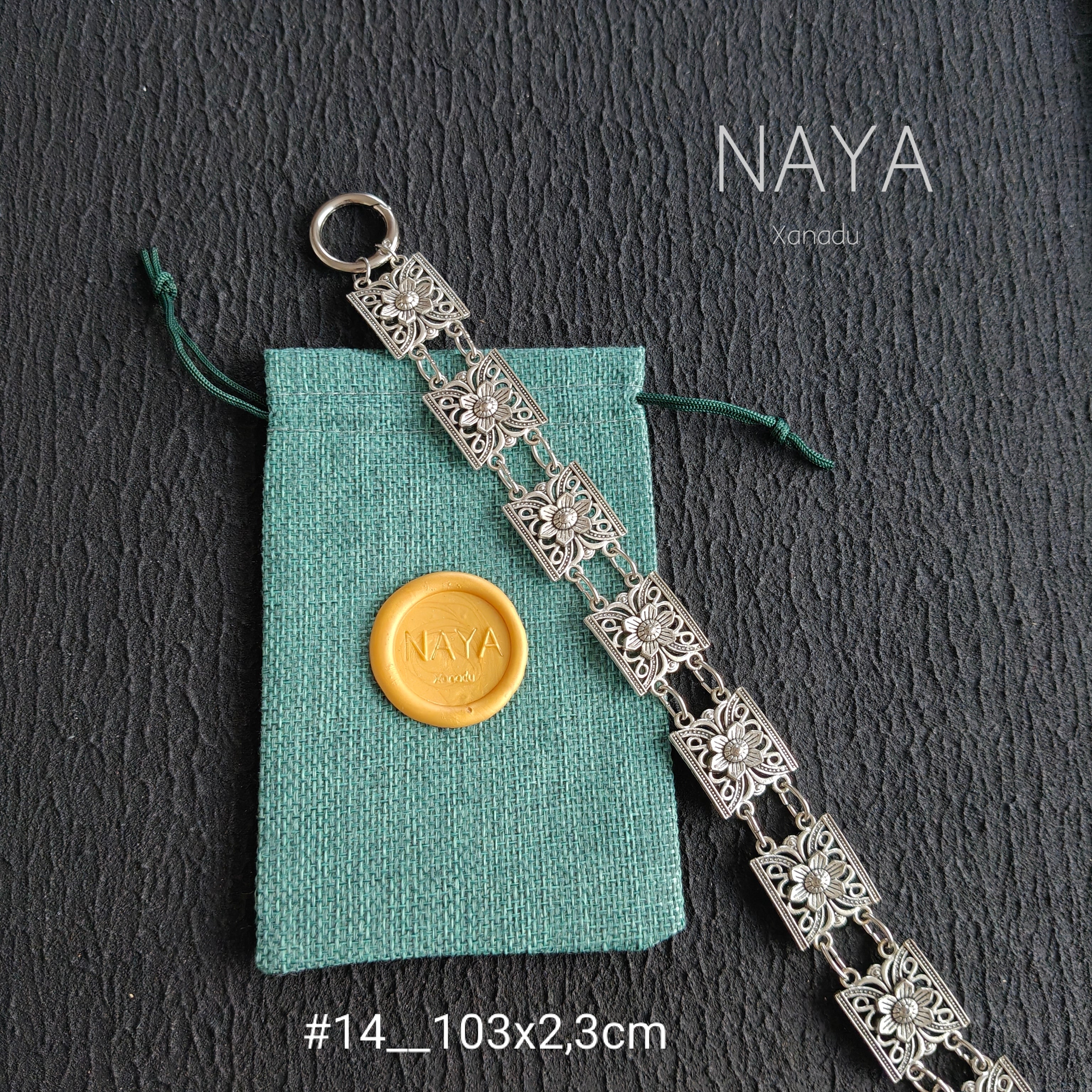 Gehamerde schouder riemen