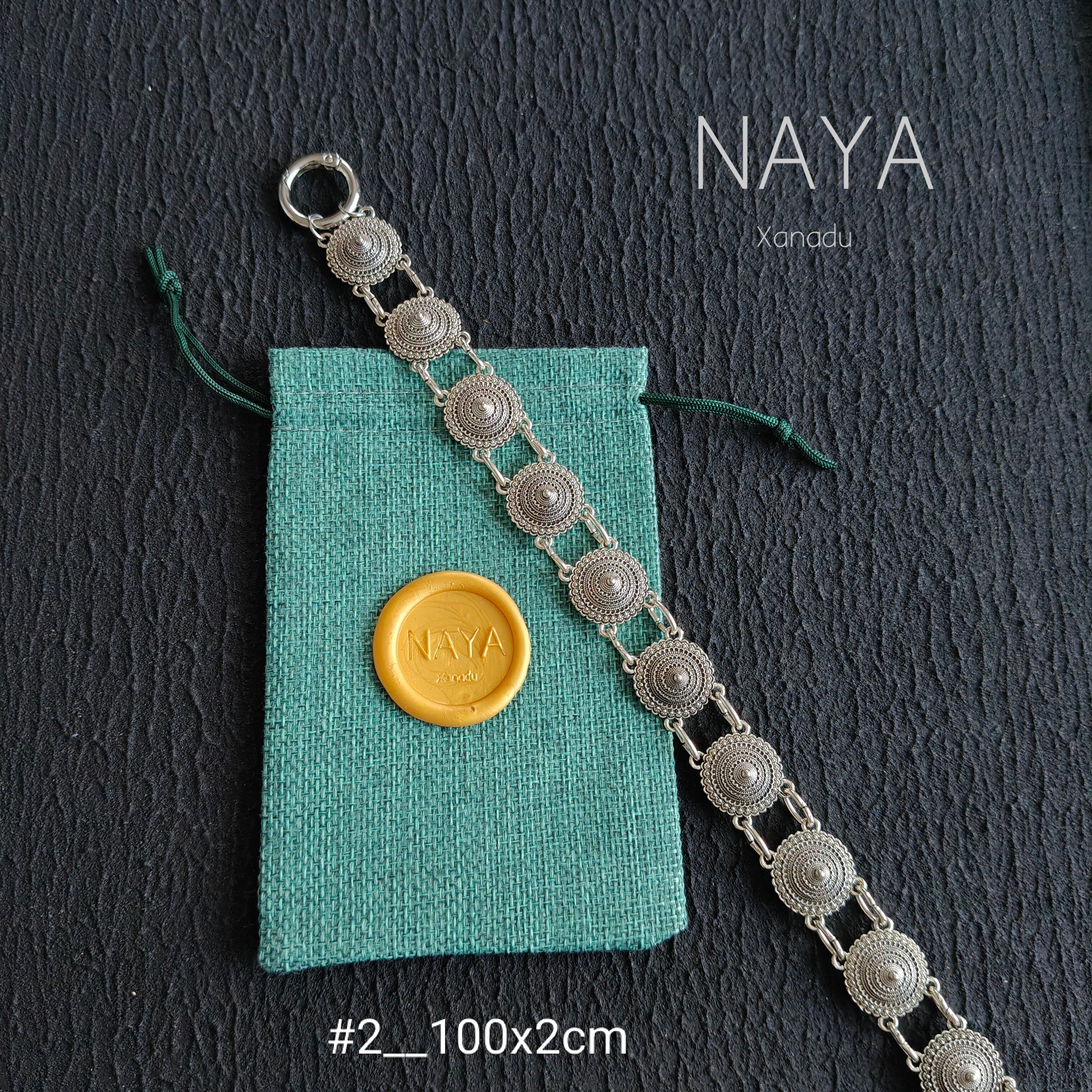 Gehamerde schouder riemen