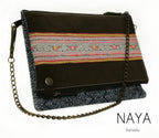 Clutch tas met decoratie