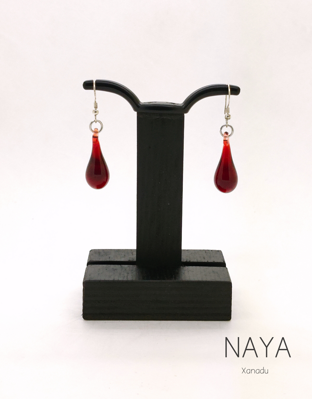 Blinkende druppel oorbellen