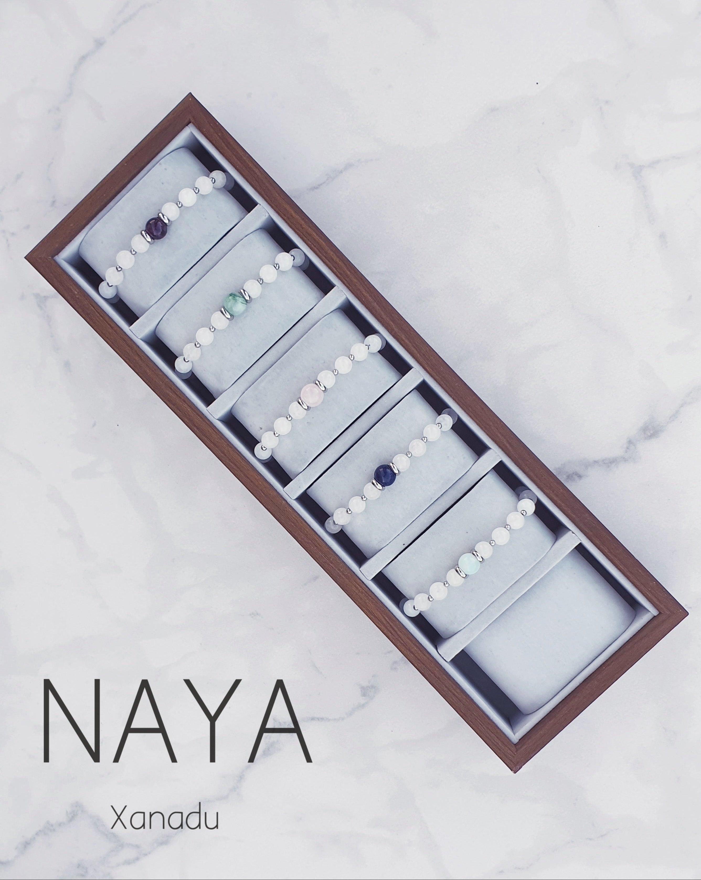 Witte jade collectie